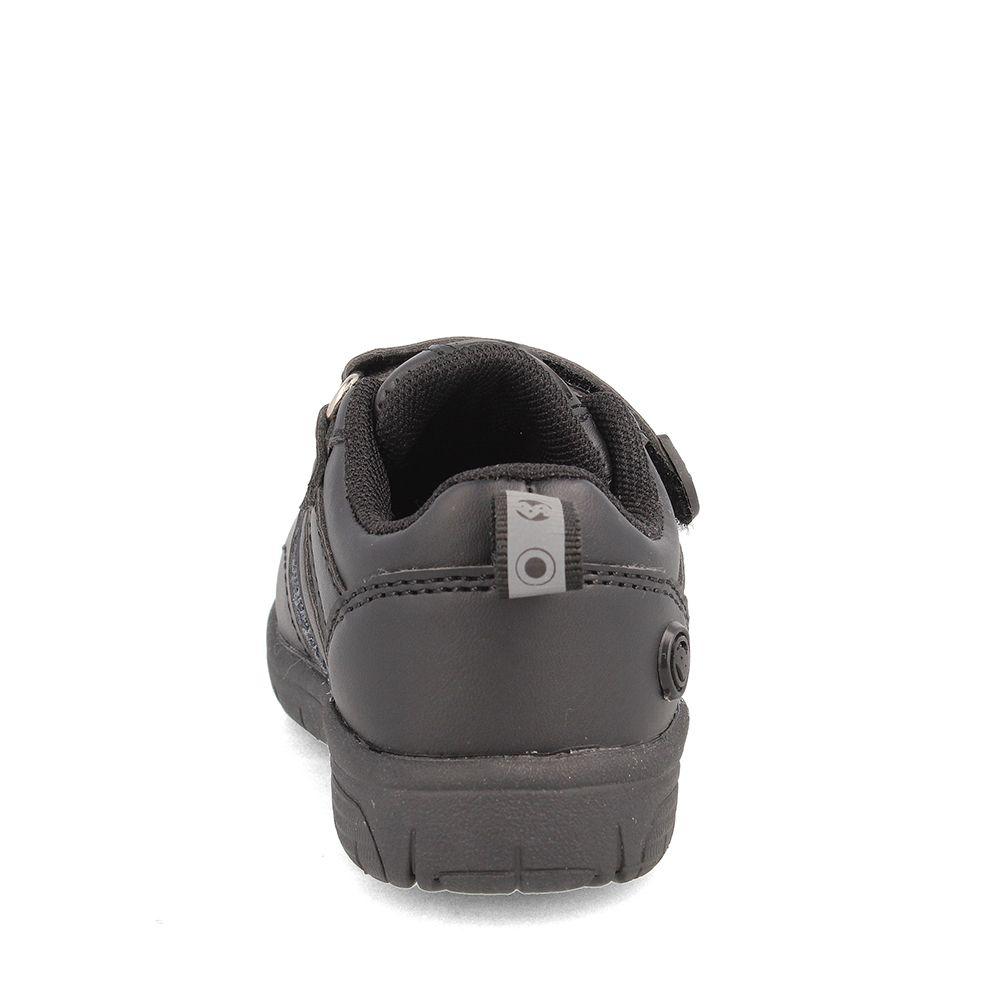ZAPATILLA ESCOLAR NIÑO BUBBLEGUMMERS SOFT WALKER NEGRO 18-25-2