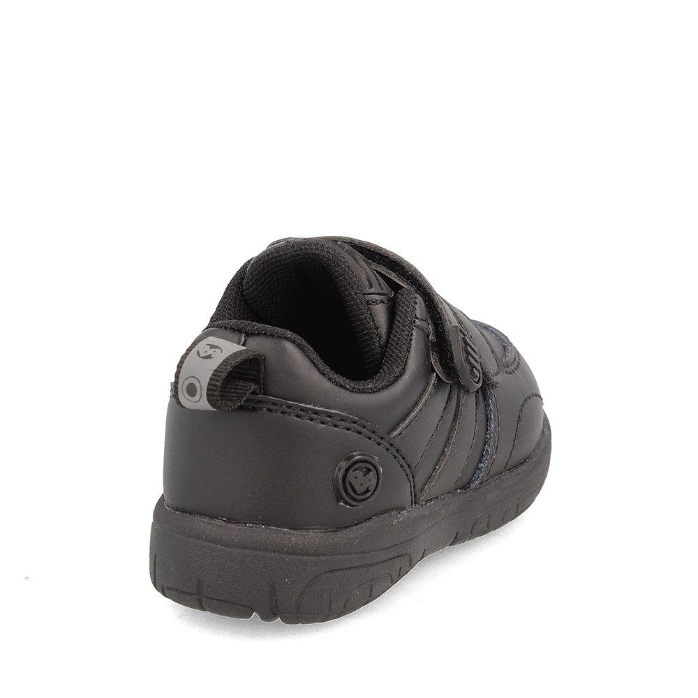 ZAPATILLA ESCOLAR NIÑO BUBBLEGUMMERS SOFT WALKER NEGRO 18-25-3