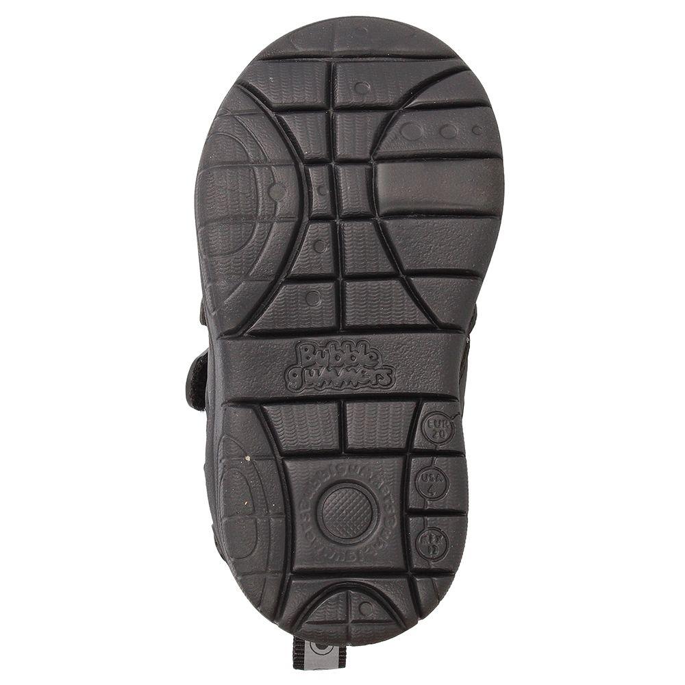 ZAPATILLA ESCOLAR NIÑO BUBBLEGUMMERS SOFT WALKER NEGRO 18-25-6