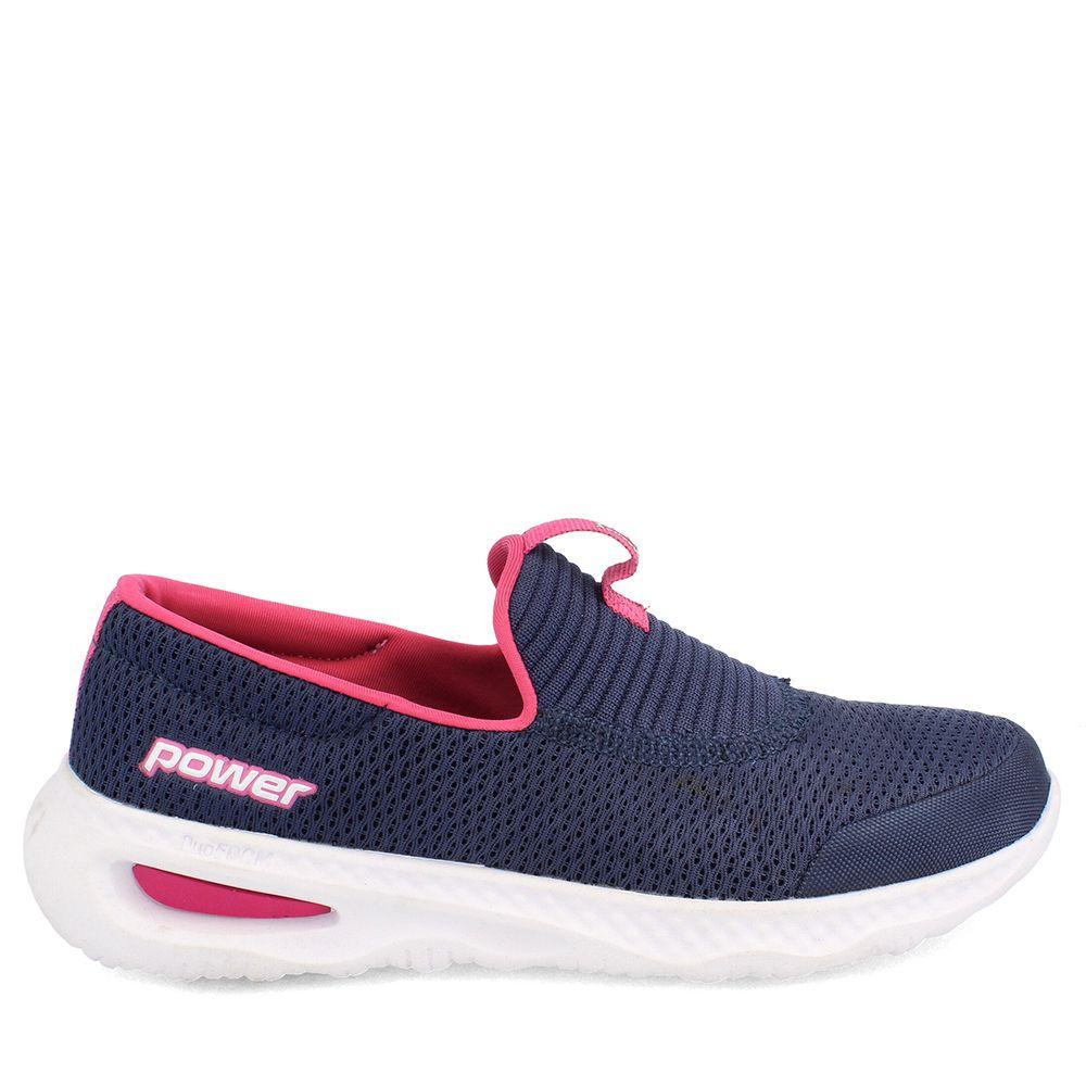 ZAPATILLA MUJER POWER DD 100 SLIP ON AZUL-4