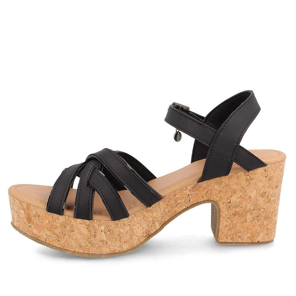 SANDALIA MUJER BATA FABIOLA NEGRO-1