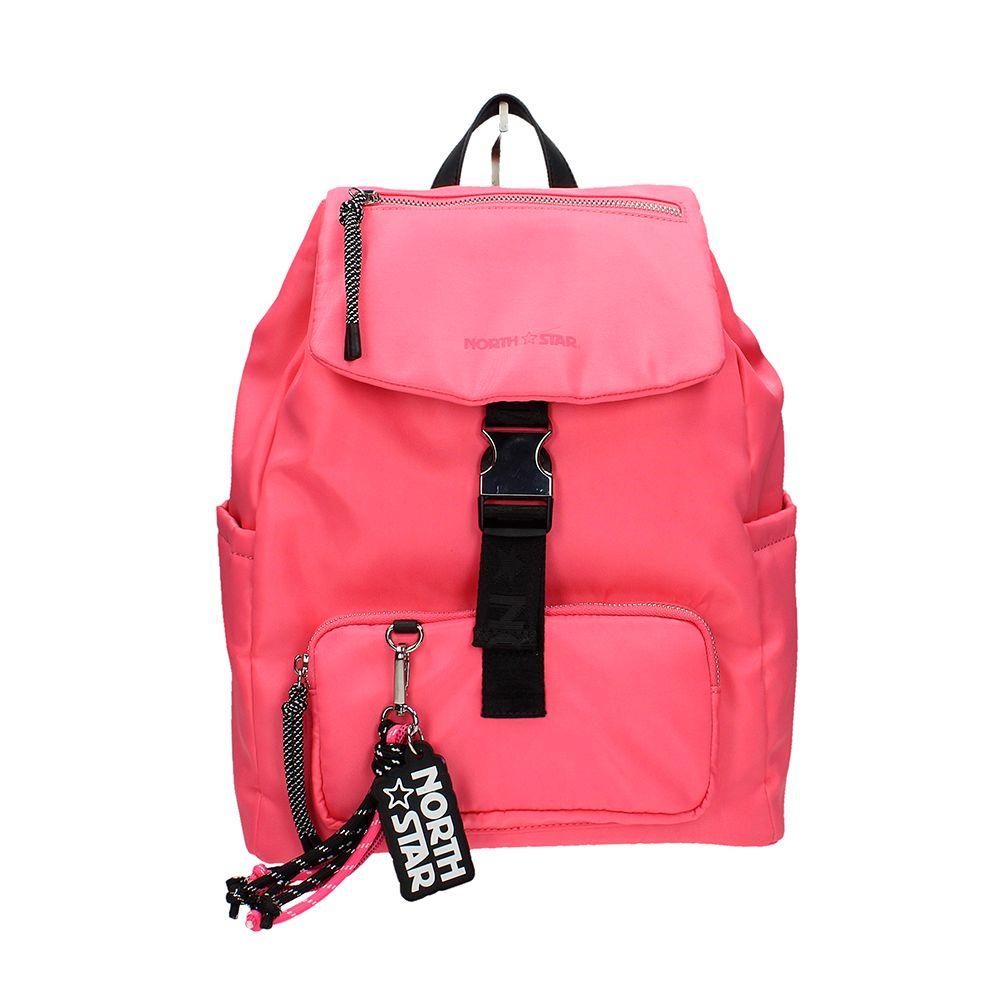 MOCHILA NORTH STAR SELMA FUCSIA-0