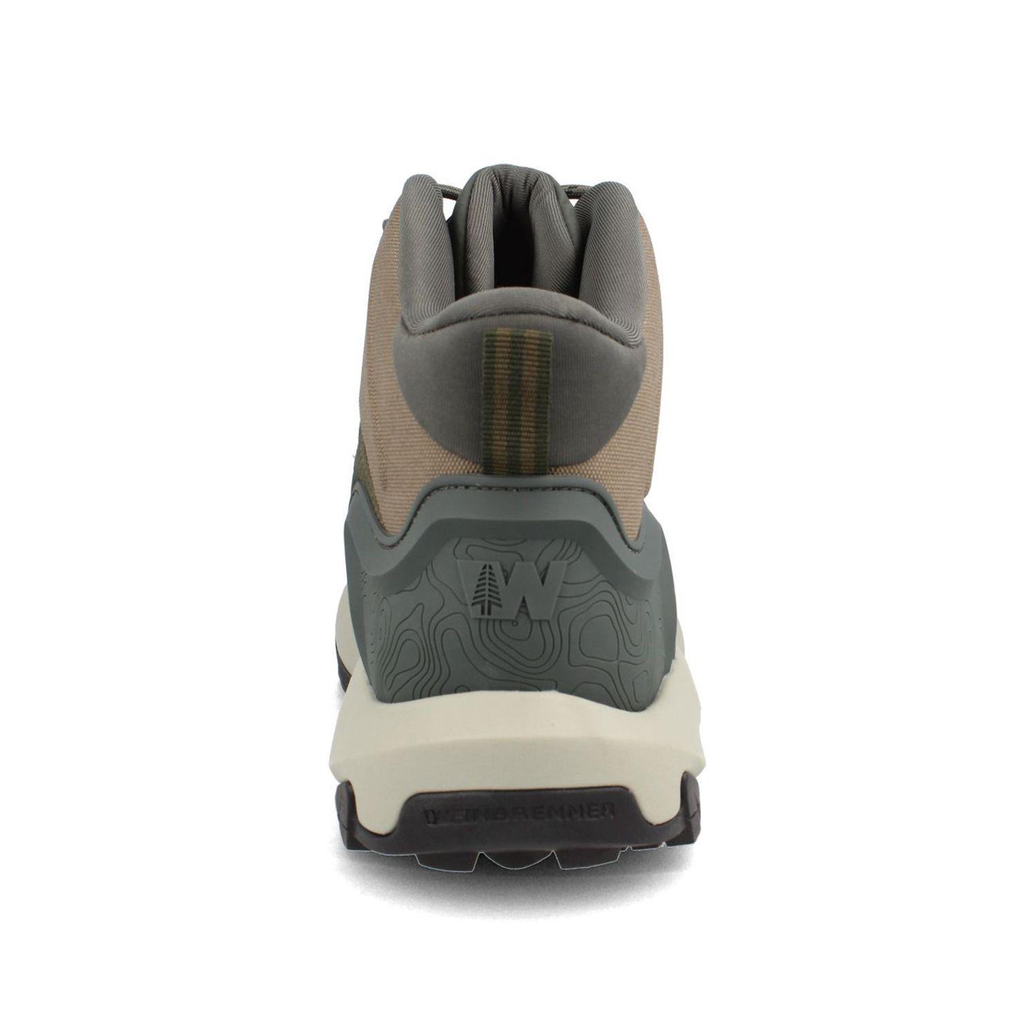 Botín Outdoor Hombre Weinbrenner X-Hiker Wild Hi Wild Verde-2