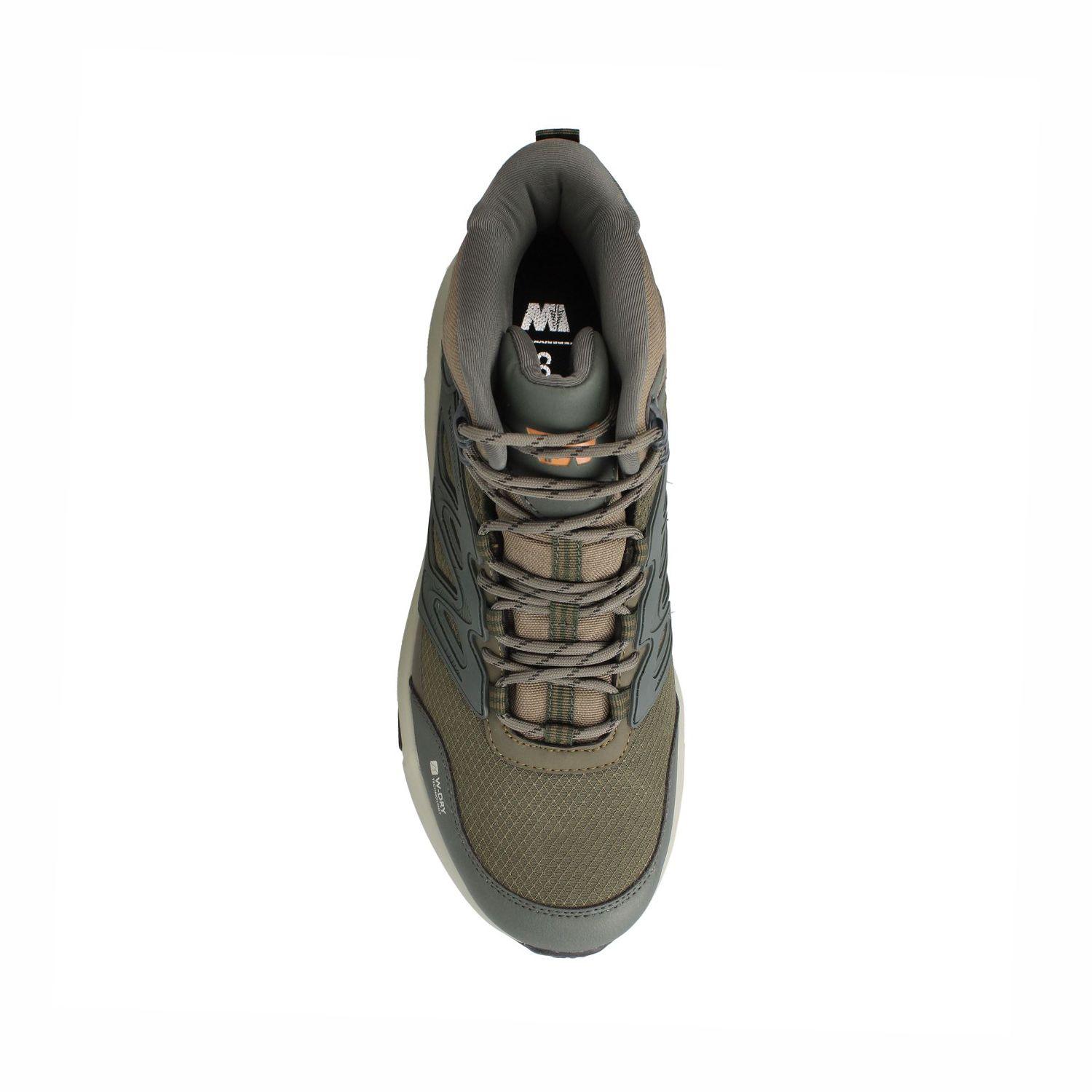 Botín Outdoor Hombre Weinbrenner X-Hiker Wild Hi Wild Verde-3