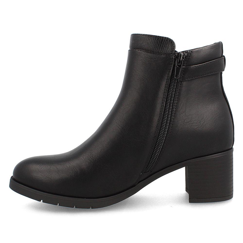 Botín Mujer Bata Comfit Florence Negro-1
