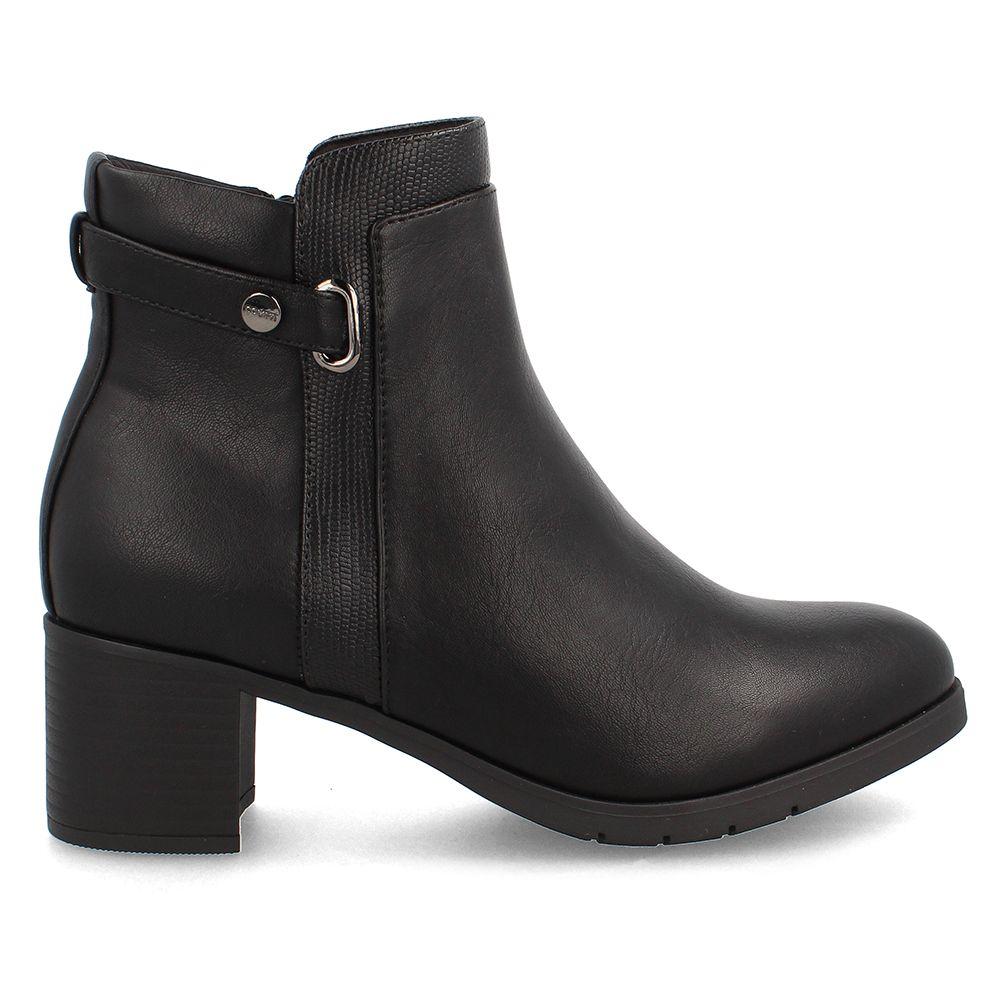 Botín Mujer Bata Comfit Florence Negro-4