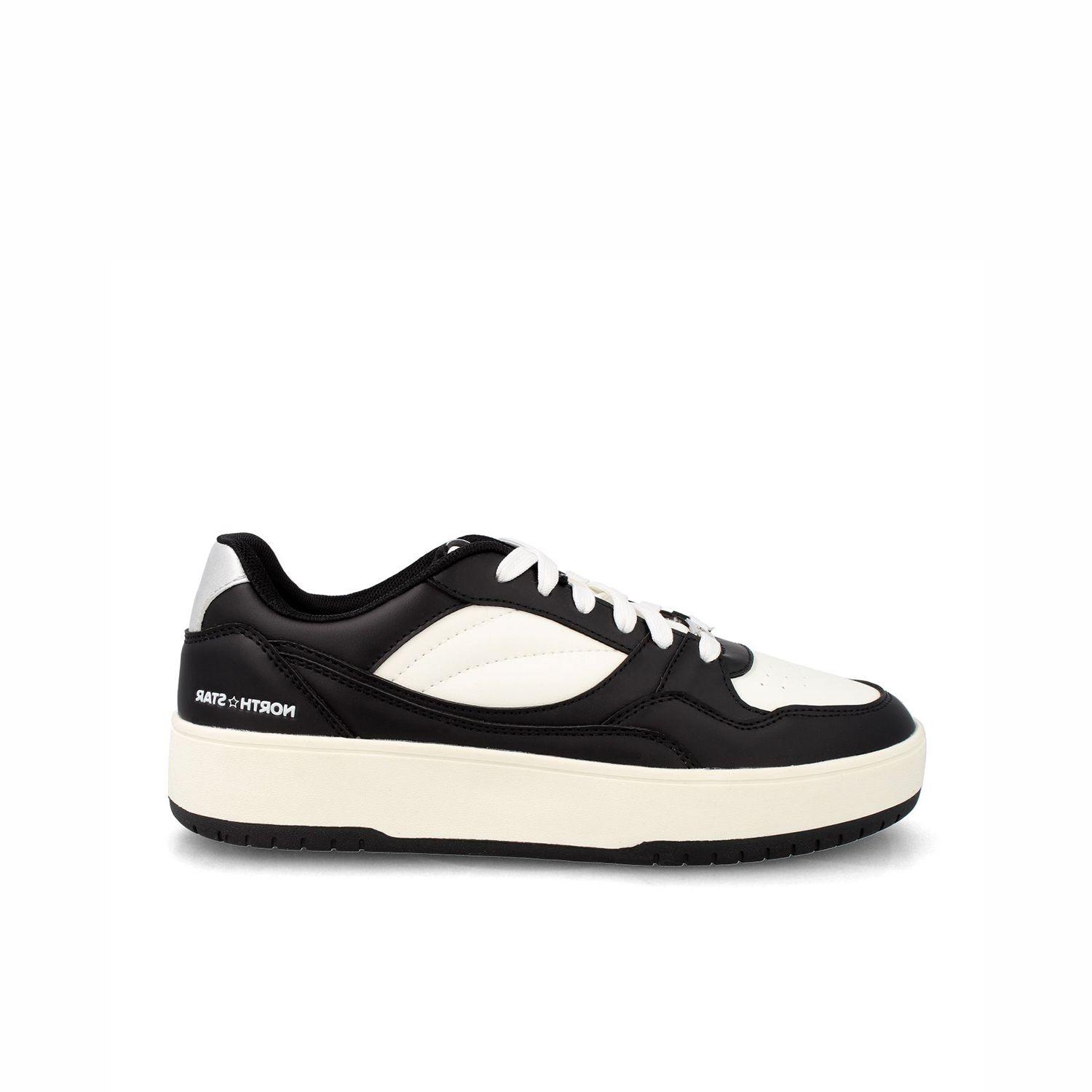 Zapatilla Mujer North Star Luze Blanco - Negro-0