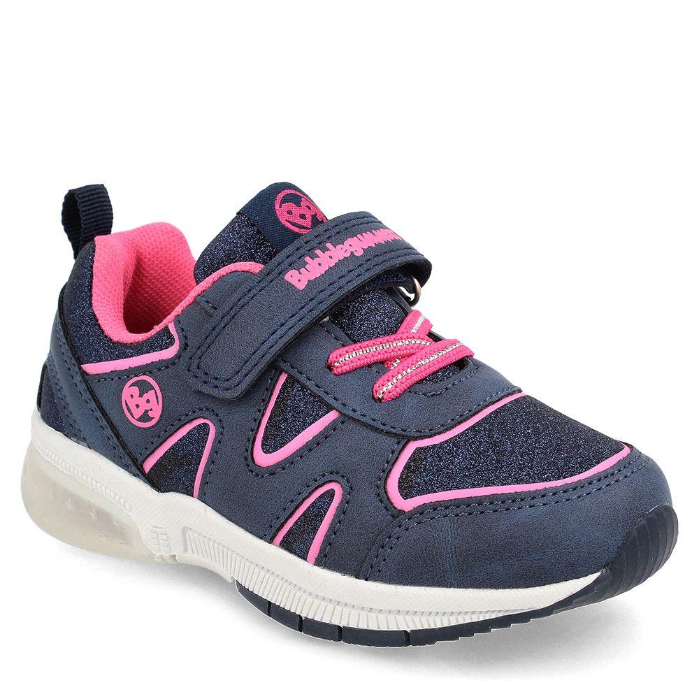 ZAPATILLA NIÑA BUBBLEGUMMERS OCEAN NAVY - FUCSIA 30 - 33-0