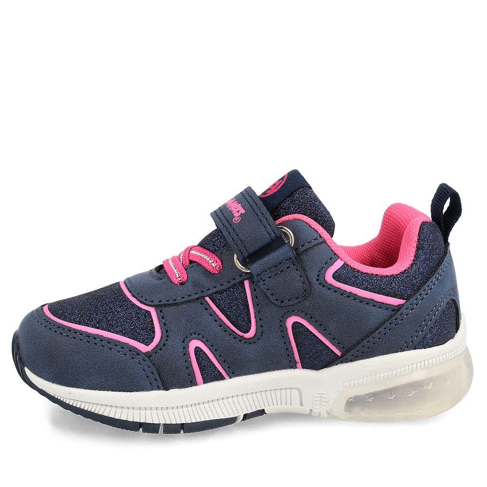 ZAPATILLA NIÑA BUBBLEGUMMERS OCEAN NAVY - FUCSIA 30 - 33-1