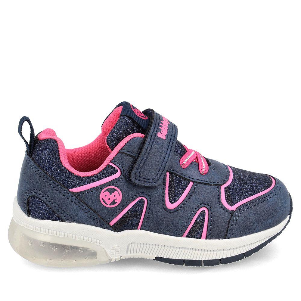 ZAPATILLA NIÑA BUBBLEGUMMERS OCEAN NAVY - FUCSIA 30 - 33-4