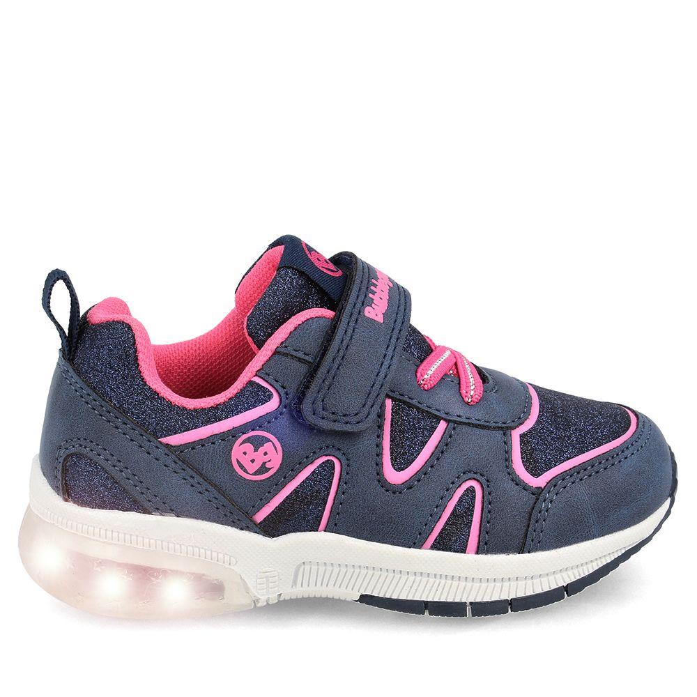 ZAPATILLA NIÑA BUBBLEGUMMERS OCEAN NAVY - FUCSIA 30 - 33-7