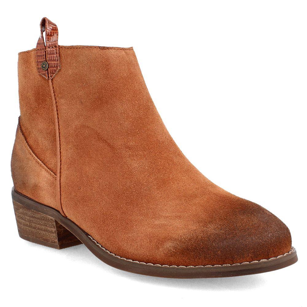 Botín Mujer Bata Real Camel-0