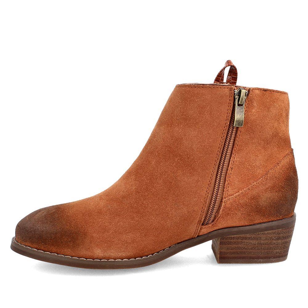 Botín Mujer Bata Real Camel-1