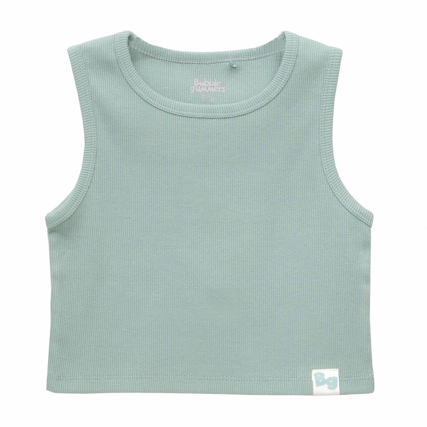 Polera Manga Corta Niña Bubblegummers Erica Verde Teens-0