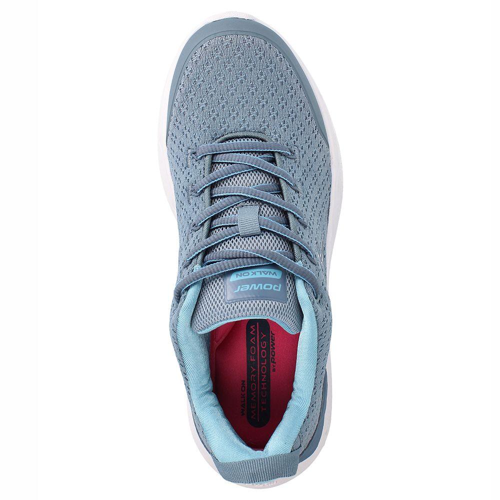 ZAPATILLA MUJER POWER N-WALK MAX ORO AZUL-5