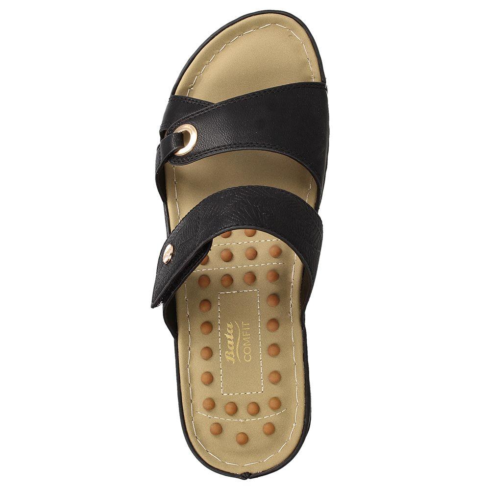 SANDALIA MUJER BATA COMFIT COLETTLE NEGRO-5