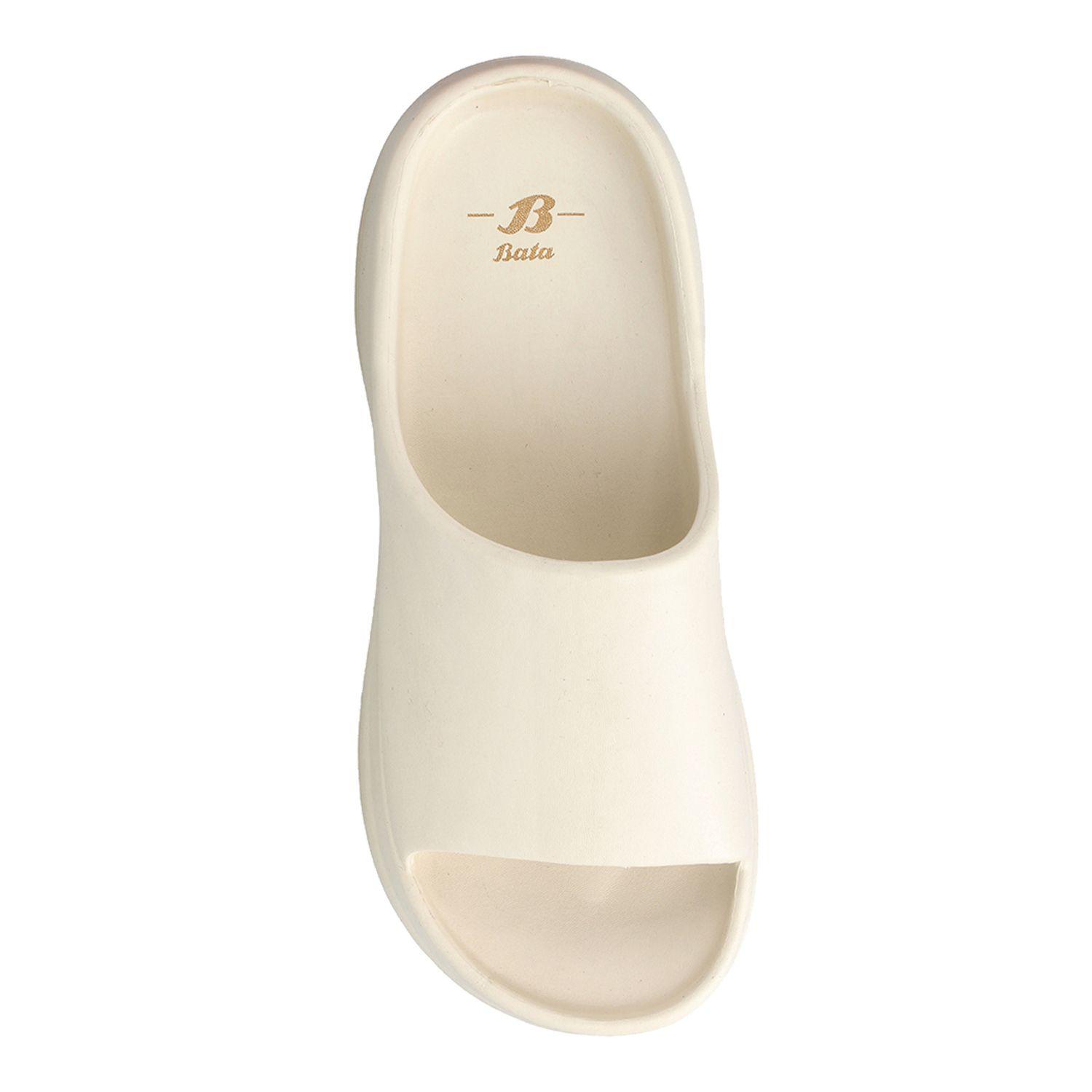 Sandalia Mujer Bata Onda Blanco-3