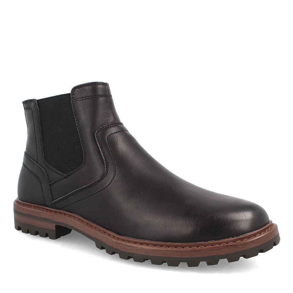 Botín Slip On Hombre Bata Deus Negro-0