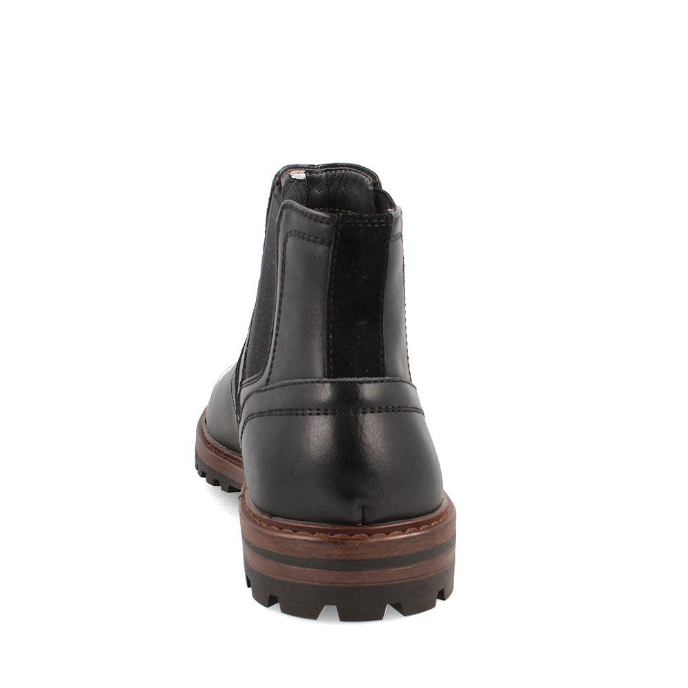 Botín Slip On Hombre Bata Deus Negro-2