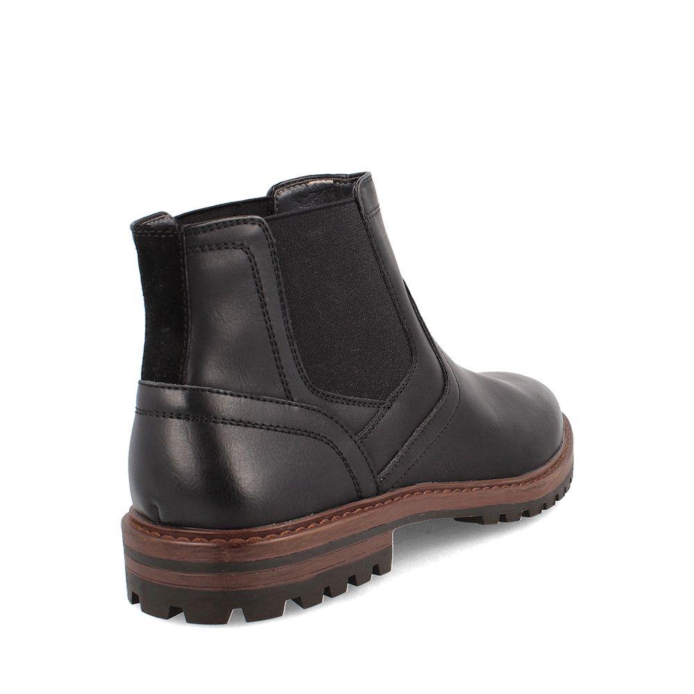 Botín Slip On Hombre Bata Deus Negro-3