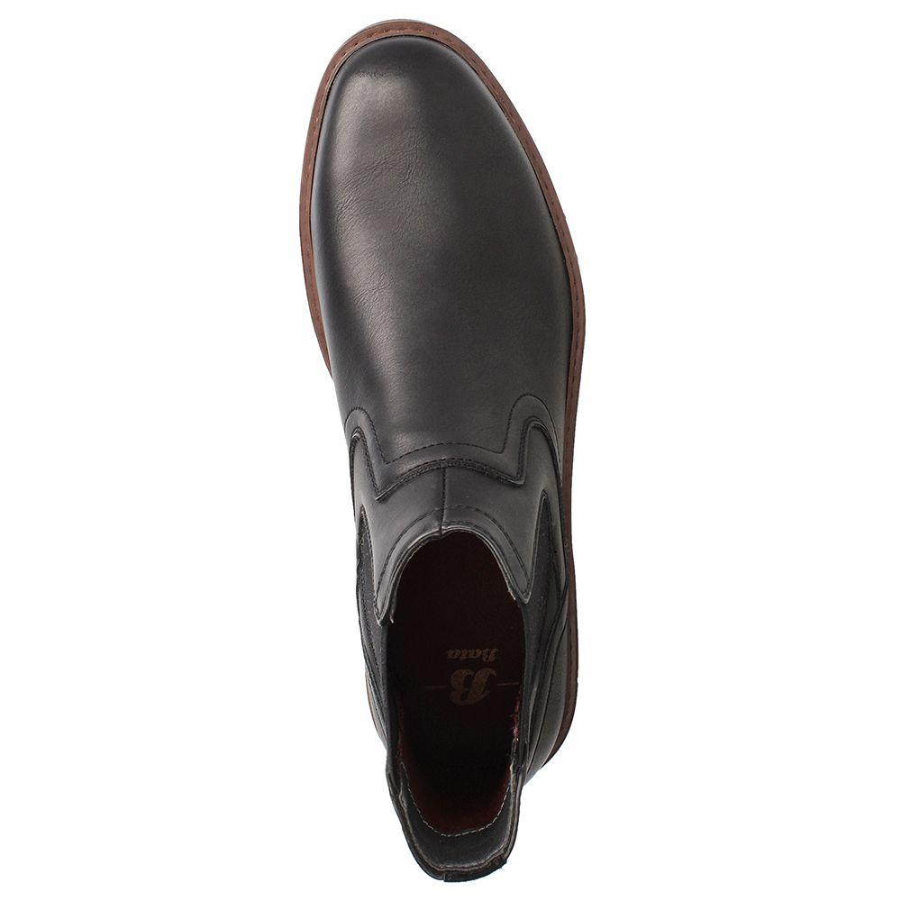 Botín Slip On Hombre Bata Deus Negro-5