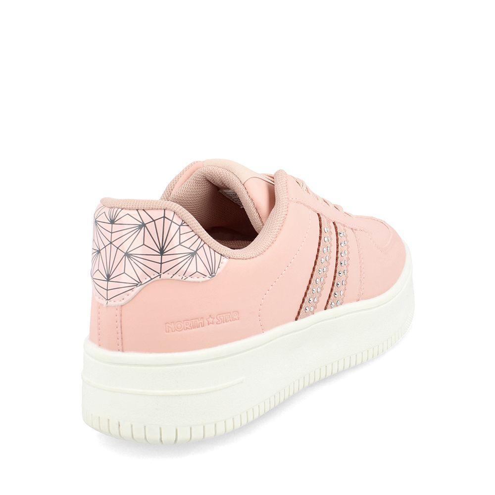 ZAPATILLA URBANA MUJER NORTH STAR DAVE ROSA-3