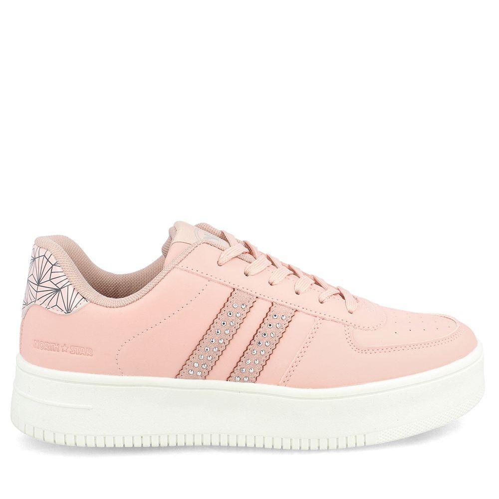 ZAPATILLA URBANA MUJER NORTH STAR DAVE ROSA-4
