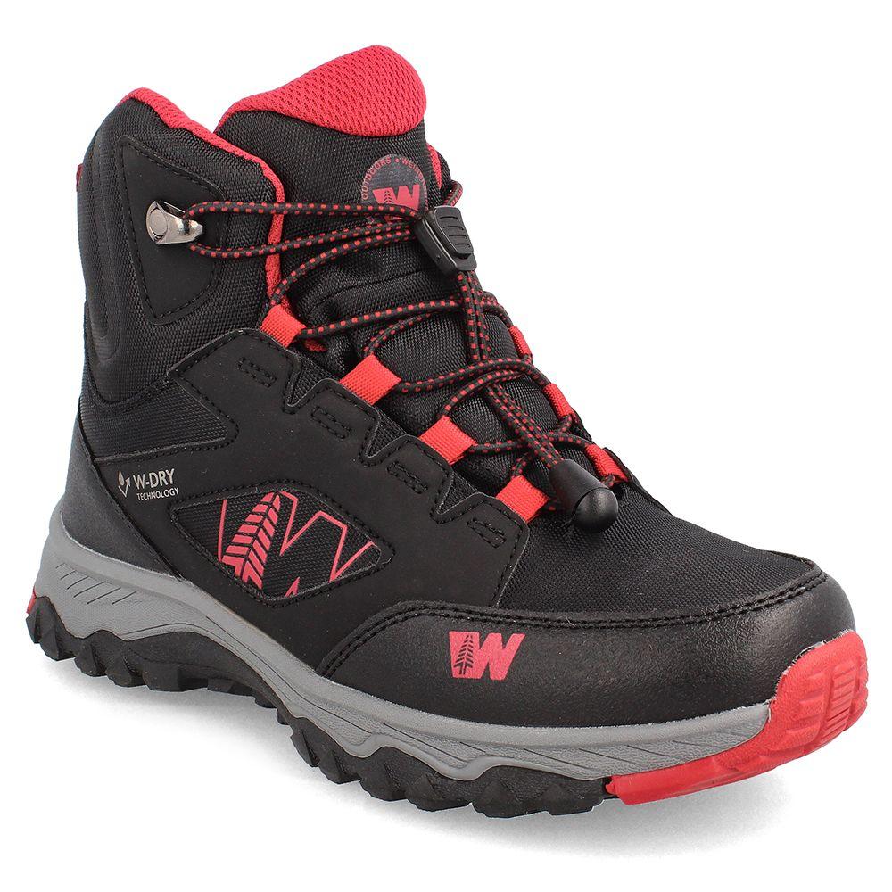 BOTÍN NIÑO WEINBRENNER MUSALA MID NEGRO 34-38-1