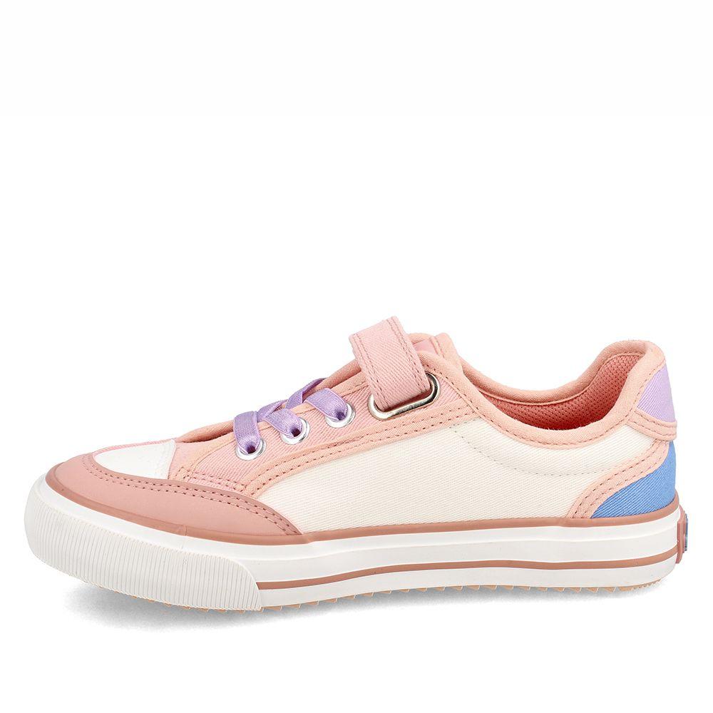 Zapatilla Niña Bubblegummers Dickens Blanco-Rosado-1