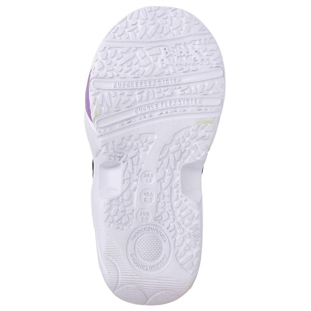 ZAPATILLA NIÑA BUBBLEGUMMERS RACQUET NAVY ROSADO 22 - 25-6