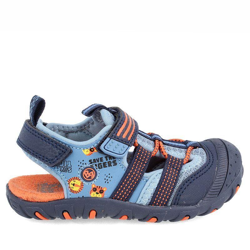 SANDALIA NIÑO BUBBLEGUMMERS SANDAL OUTDOOR AZUL 34 - 38-4