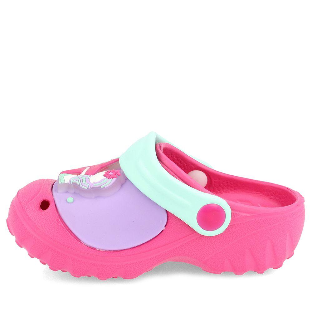 SANDALIA ZUECO NIÑA BUBBLEGUMMERS SUNNY ROSADO 26-29-1