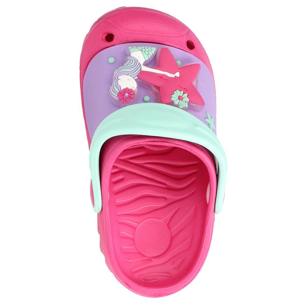 SANDALIA ZUECO NIÑA BUBBLEGUMMERS SUNNY ROSADO 26-29-5