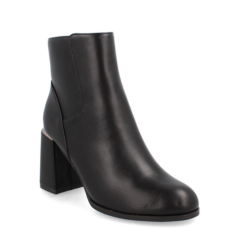 Botín Mujer Bata Shoin Negro-0