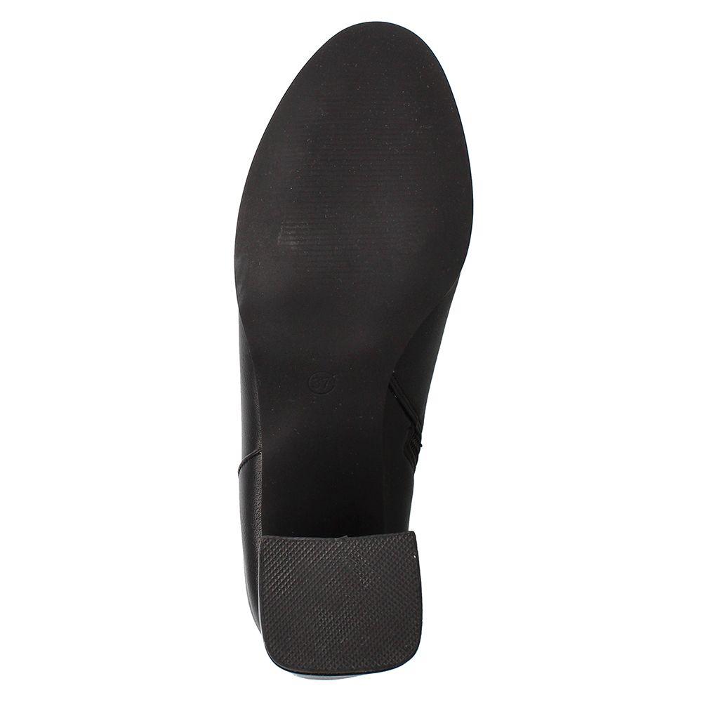 Botín Mujer Bata Shoin Negro-6