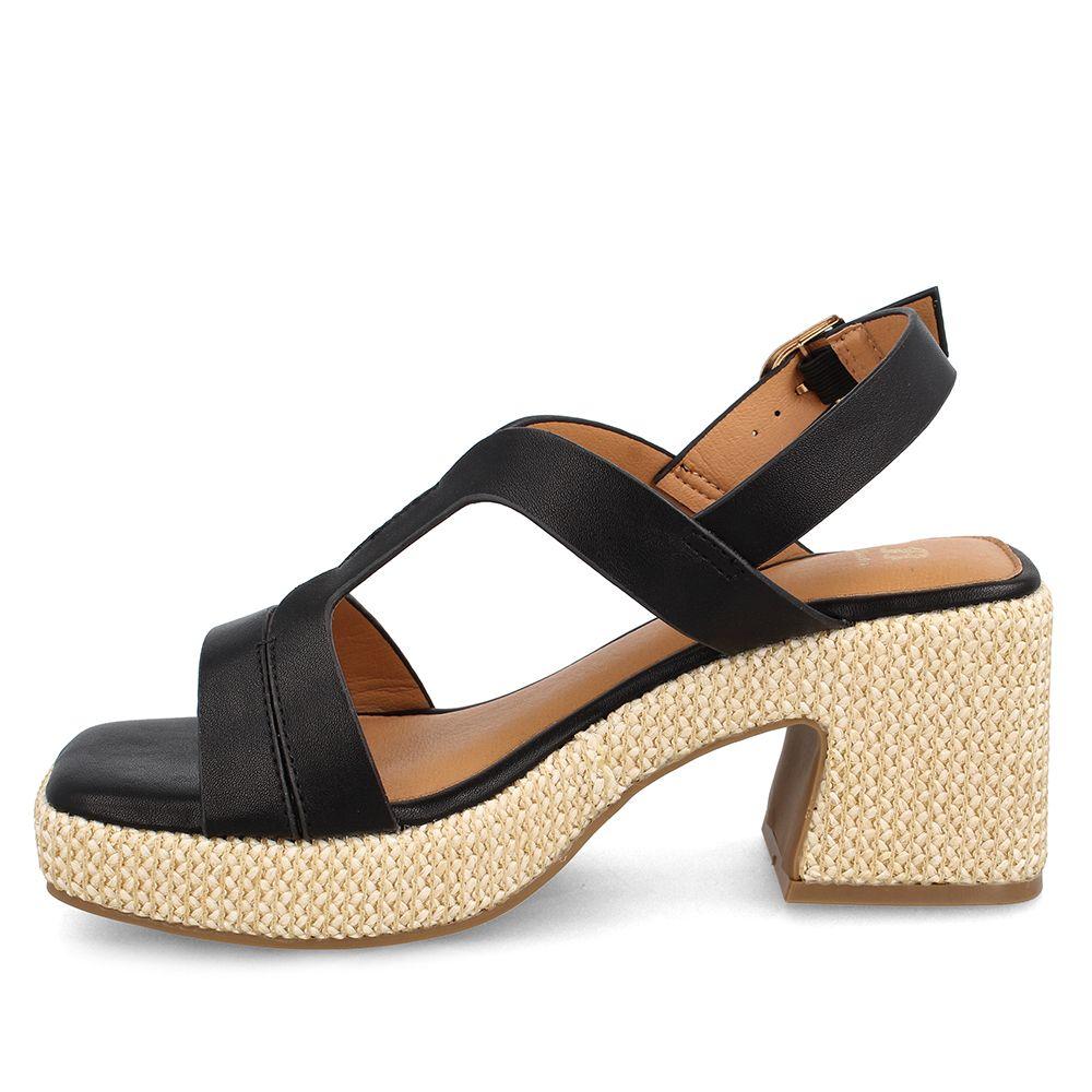 Sandalia Mujer Bata Fonk Negro-1