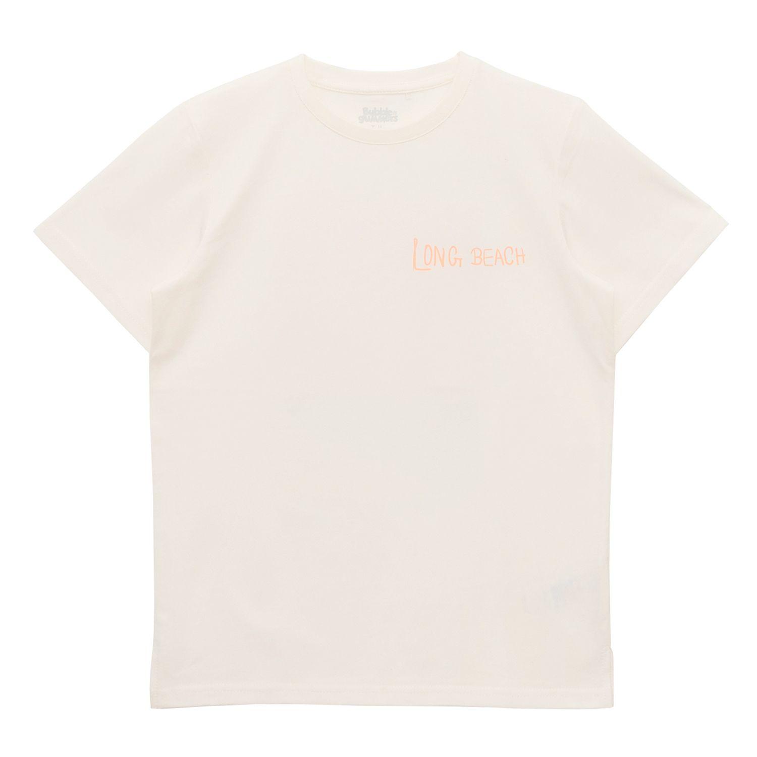 Polera Manga Corta Niño Bubblegummers Pepper Blanco-1