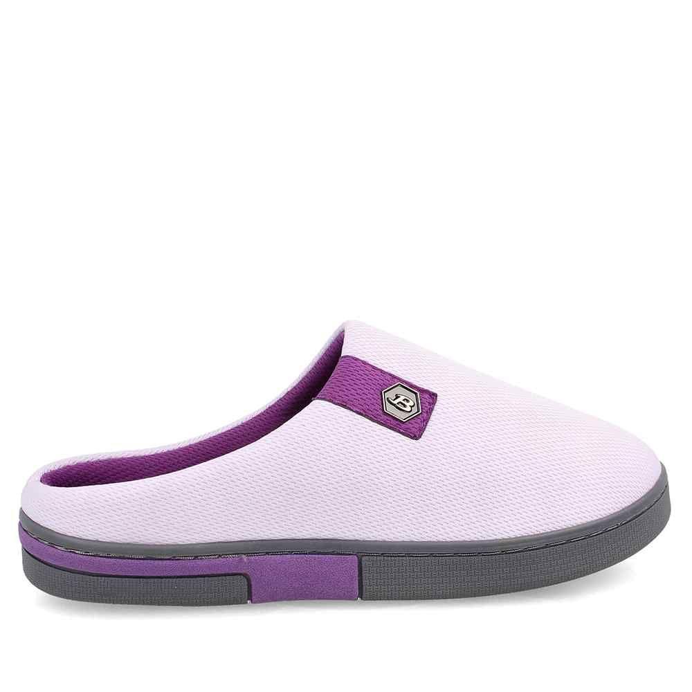 PANTUFLAS MUJER BATA INÉS LILA-4