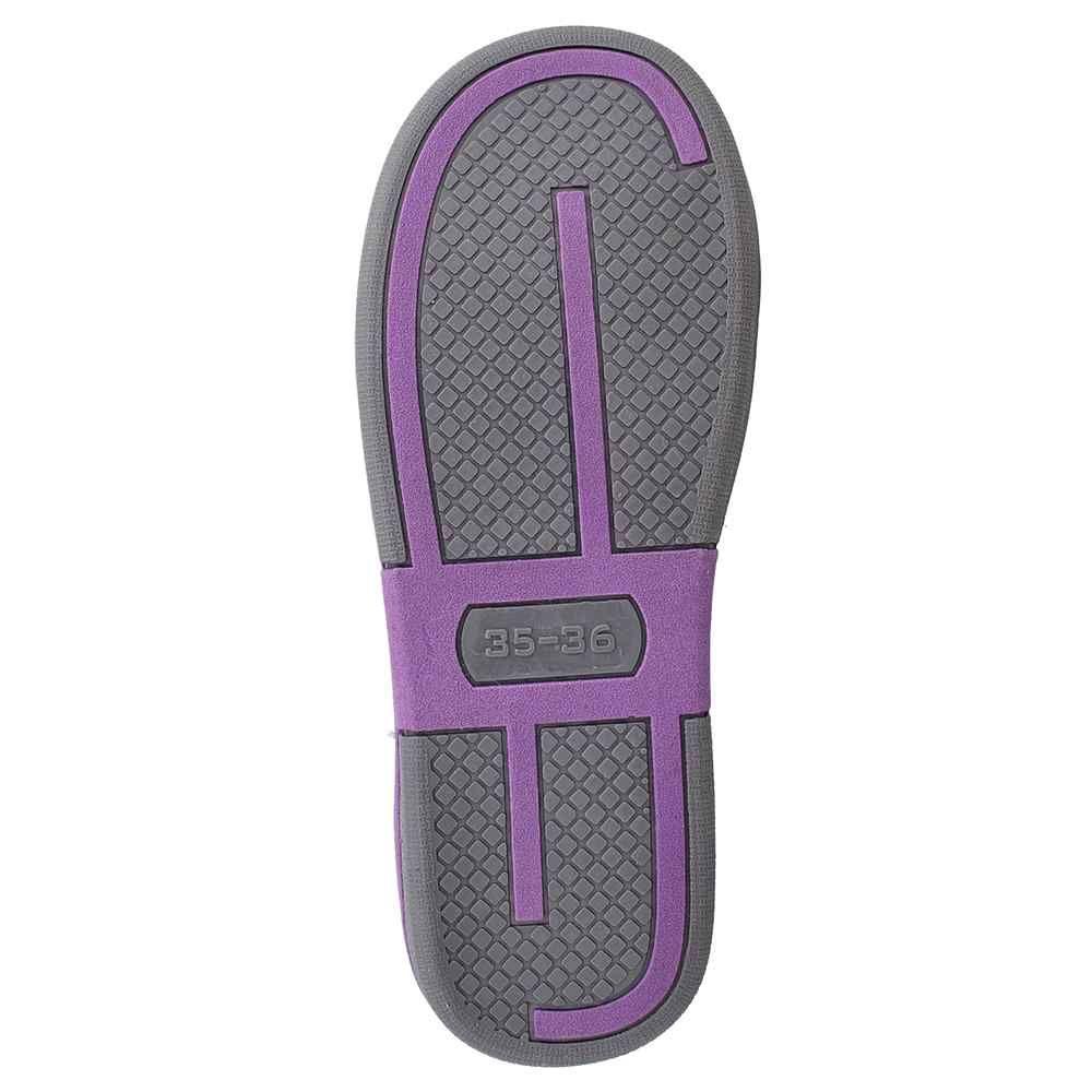 PANTUFLAS MUJER BATA INÉS LILA-6