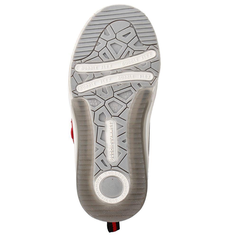 ZAPATILLA NIÑO BUBBLEGUMMERS NEON GRIS - NEGRO 22-25-6