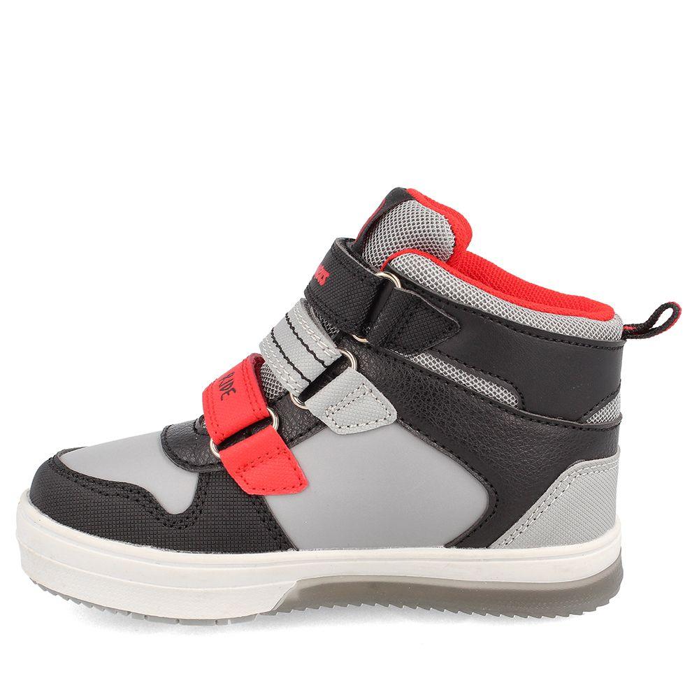 ZAPATILLA NIÑO BUBBLEGUMMERS NEON GRIS - NEGRO 22-25-4
