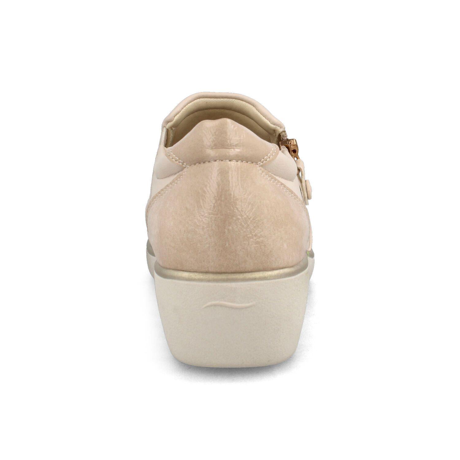 Mocasin Mujer Bata Frida Beige-2