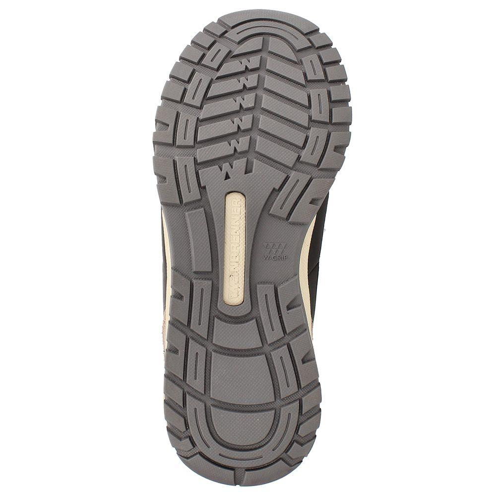 BOTA MUJER WEINBRENNER BEAGLE MID NEGRO - BEIGE-6