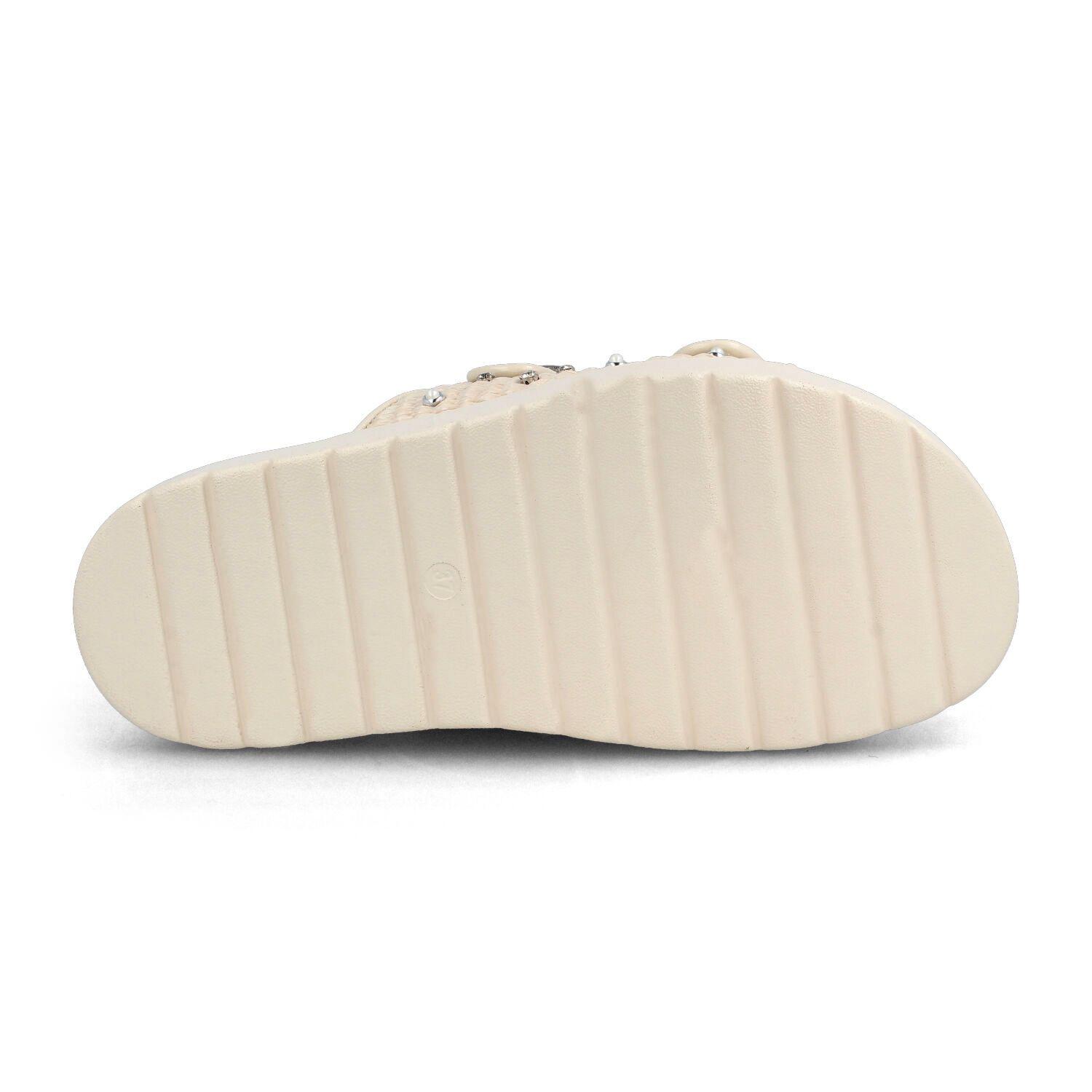 Sandalia Mujer Bata Barack Blanco-4