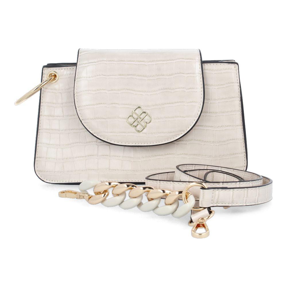 Cartera Mujer Bata Red Label Tanza Blanco-0