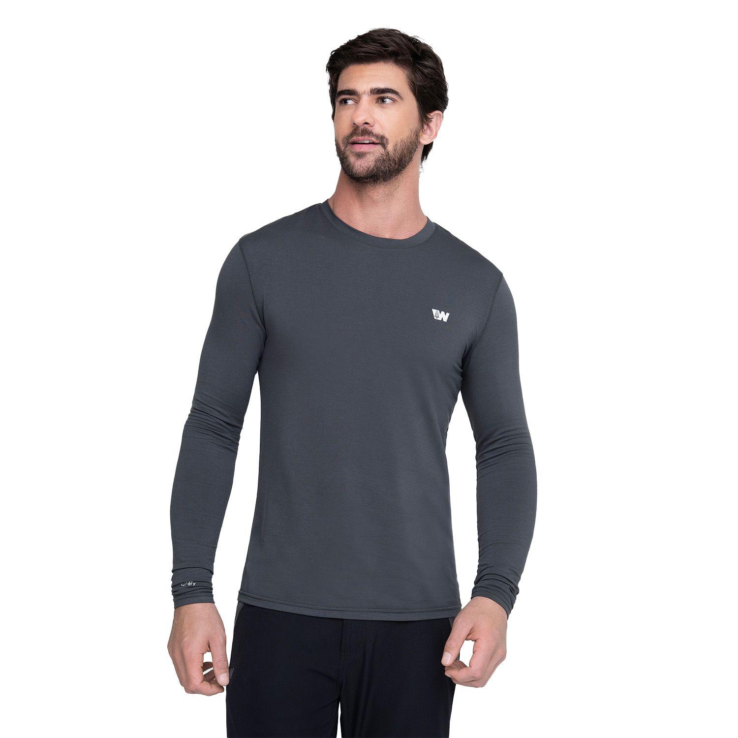 Polera Hombre Weinbrenner Calgary Gris Oscuro-2