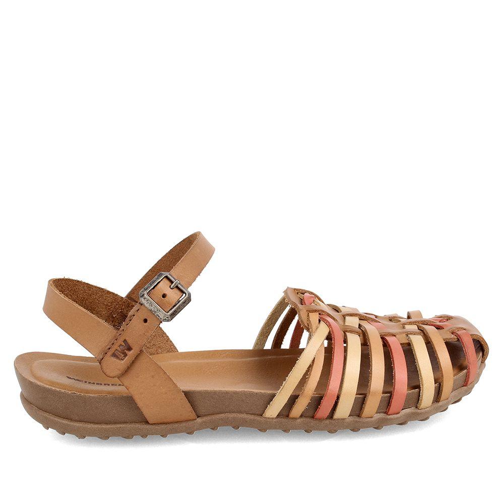 Sandalia Mujer Weinbrenner Pipa Ambar-0