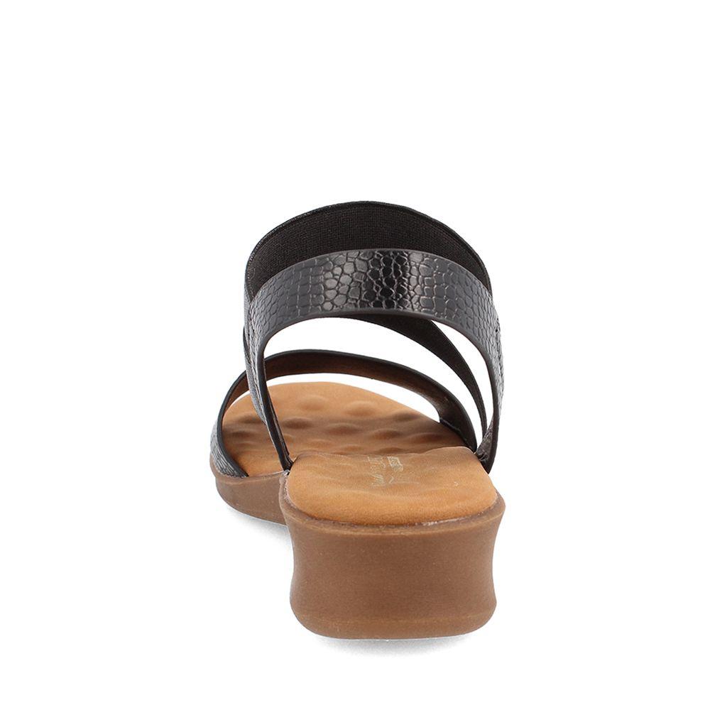 SANDALIA MUJER BATA COMFIT CERISE NEGRO-2