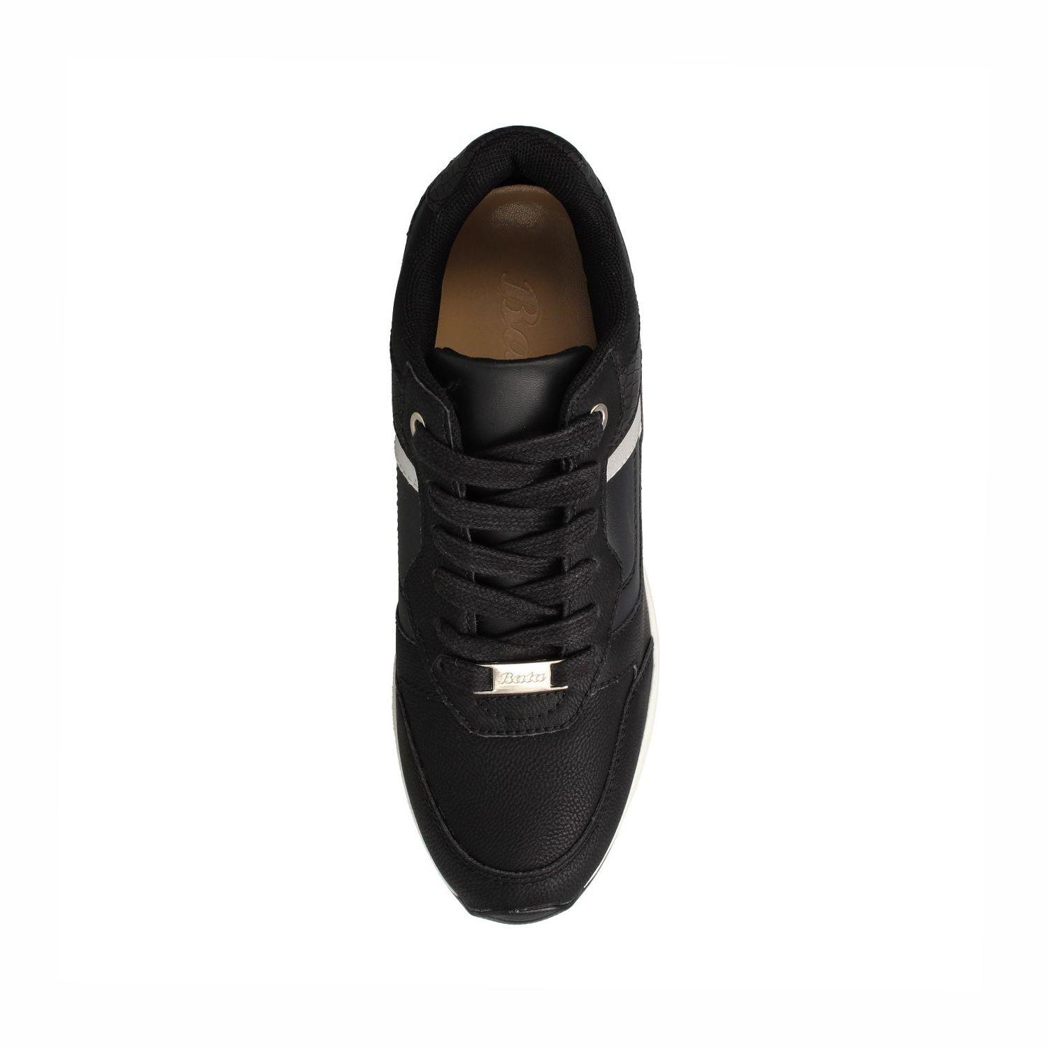 Zapatilla Mujer Bata Melody Negro-3