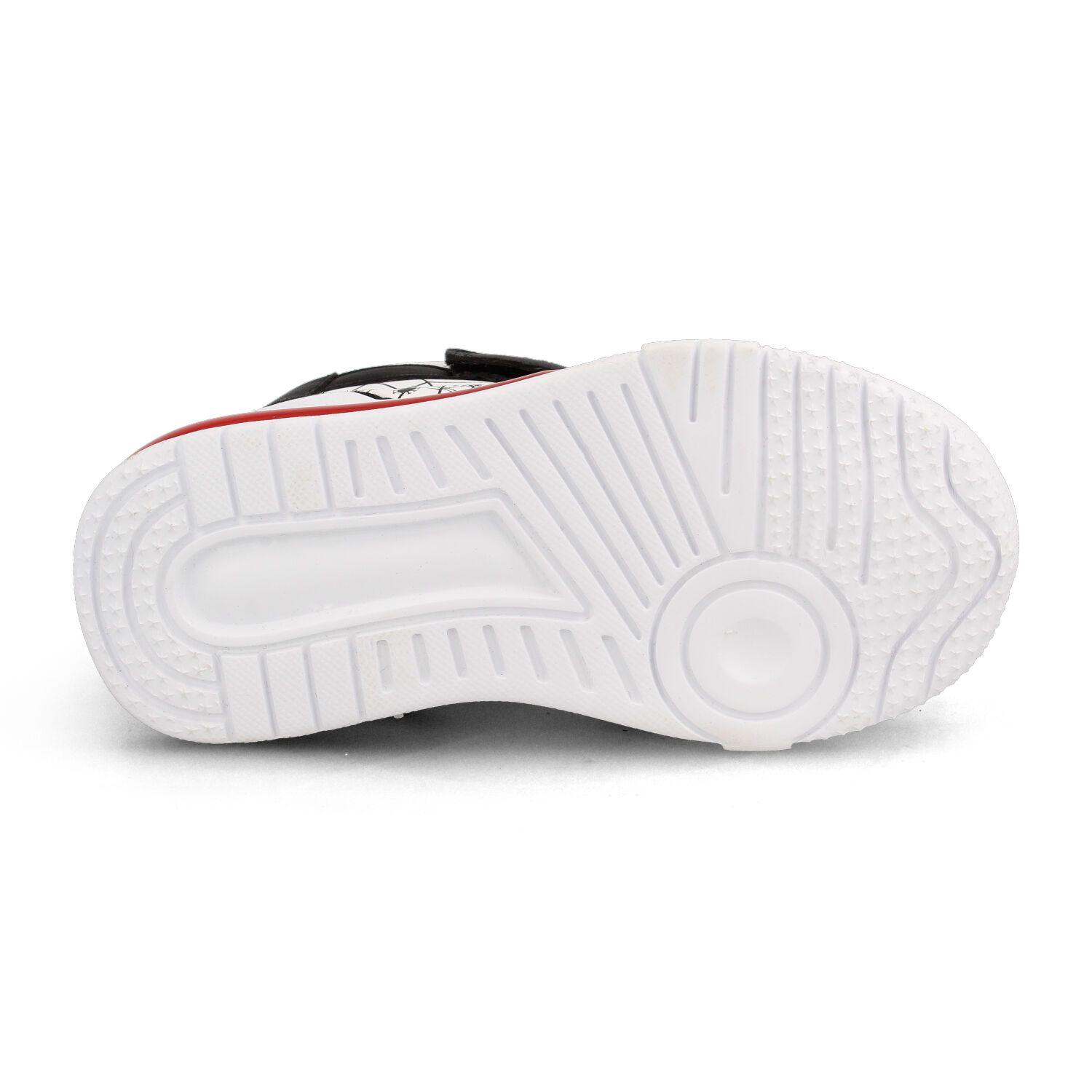 Zapatilla Niño Bubblegummers Spiderman Blanco - Negro-4